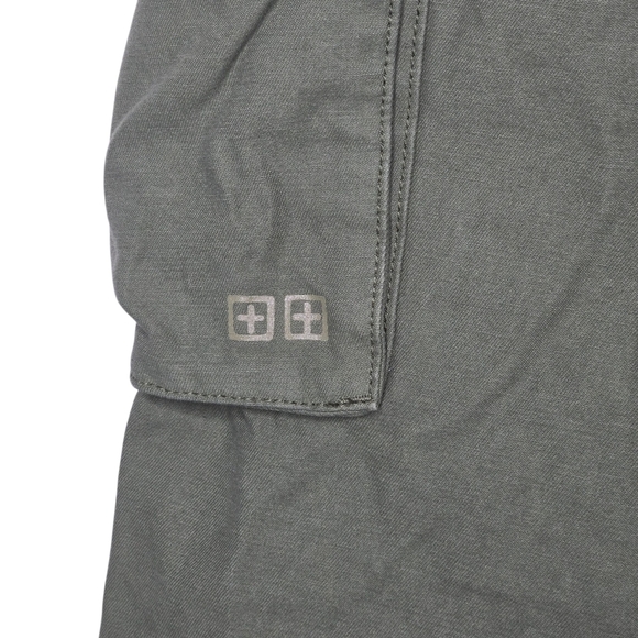 KSUBI Womens Army Green High Rise Interlude Ankle Cargo Pants Size Medium - Picture 5 of 14